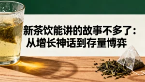 新茶饮能讲的故事不多了：从增长神话到存量博弈