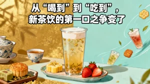 从“喝到”到“吃到”，新茶饮的第一口之争变了